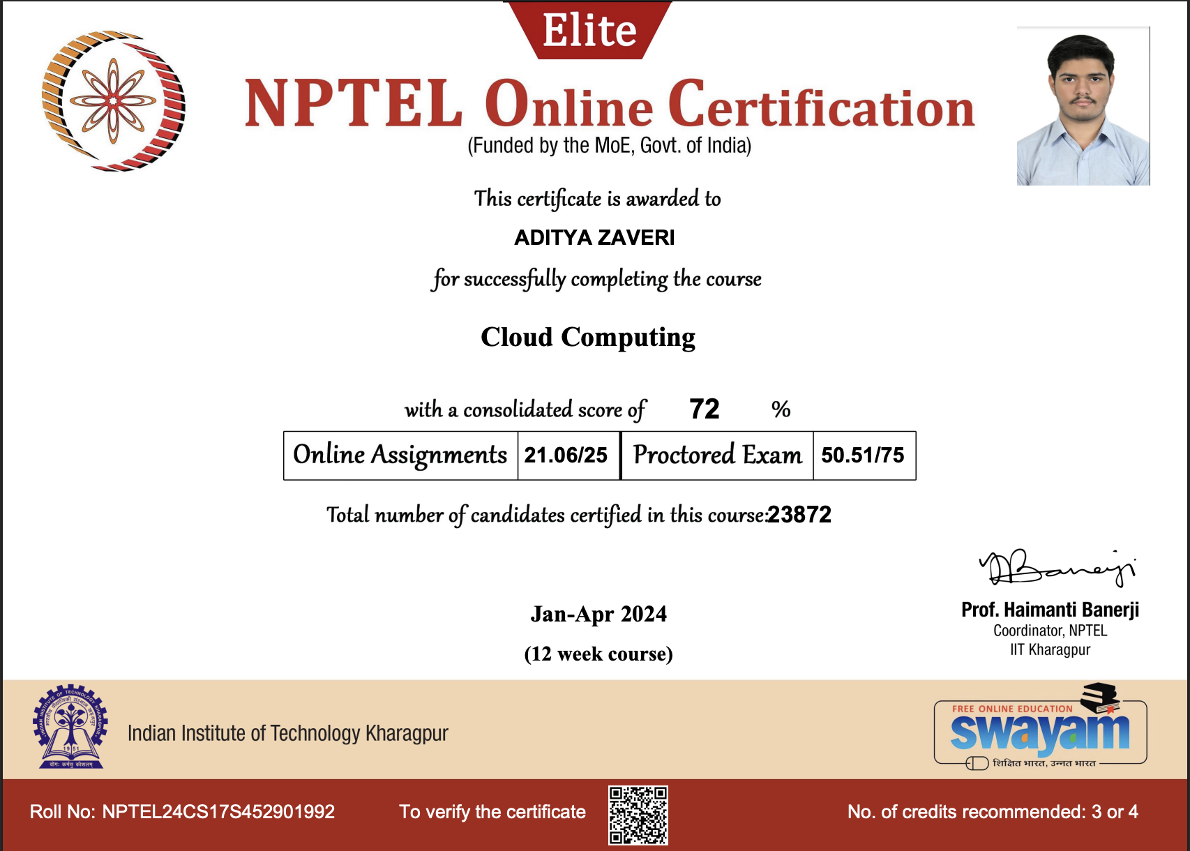 Cloud Computing - IIT Kharagpur